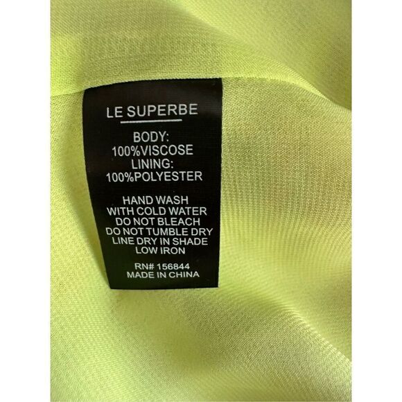 Le Superbe Desert Palms Wrap Mini Dress Size 2 - Picture 8 of 8